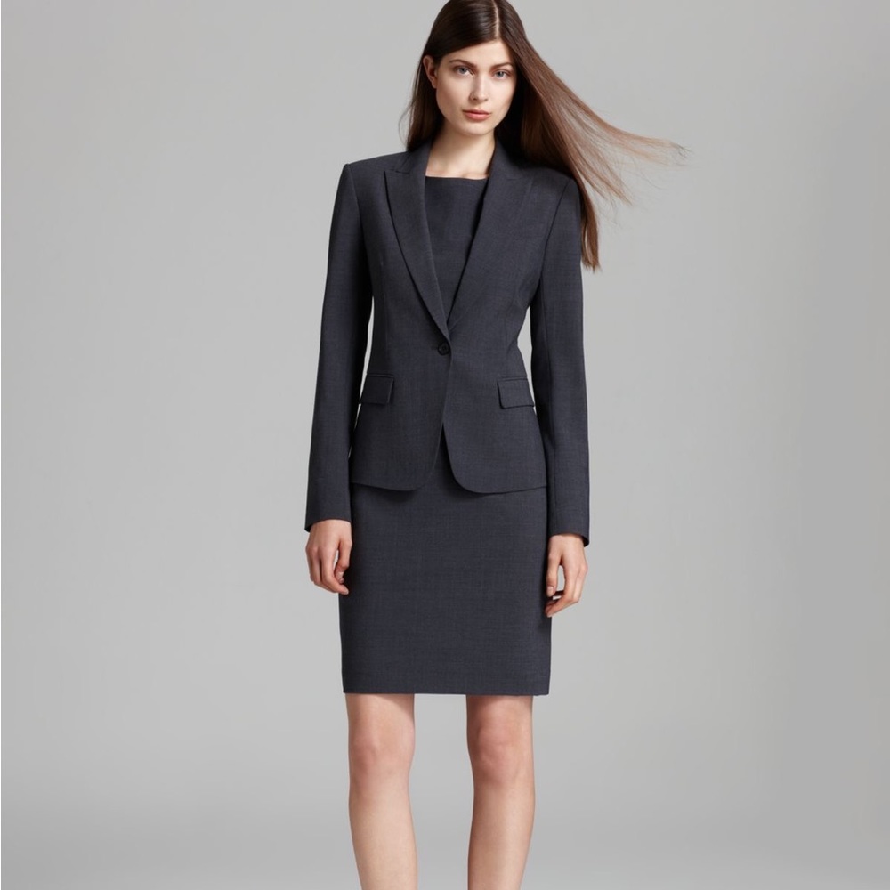 Theory Gabe B Blazer, charcoal grey - size 0